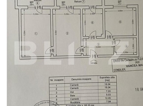 Apartament de vânzare 3 camere Valea Lupului - 186682AV | BLITZ Iași | Poza10