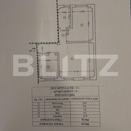 Apartament de vânzare 2 camere Tomesti - 186973AV | BLITZ Iași | Poza7
