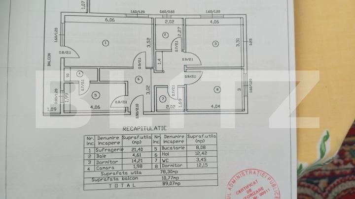 Apartament de vânzare 3 camere Ciurea - 187026AV | BLITZ Iași | Poza7