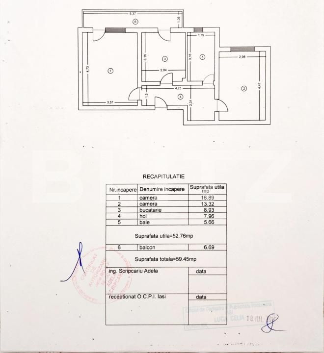 Apartament de vânzare 2 camere Valea Lupului - 187106AV | BLITZ Iași | Poza12