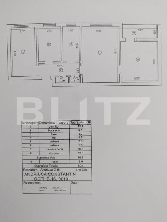 Apartament de vânzare 3 camere Podu Ros - 187247AV | BLITZ Iași | Poza13