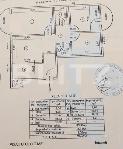 Apartament de vânzare 4 camere Pacurari - 187277AV | BLITZ Iași | Poza9
