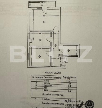 Apartament de vânzare 2 camere Valea Lupului - 187559AV | BLITZ Iași | Poza10