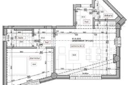 Apartament 2 camere, 53 mp, zona Bucium Aleea Domenii