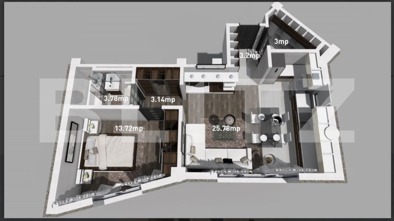 Apartament de vânzare 2 camere Bucium - 187844AV | BLITZ Iași | Poza10