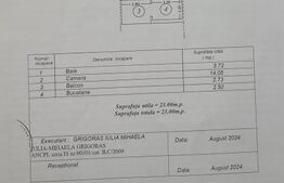 Apartament 1 camera CIUREA 