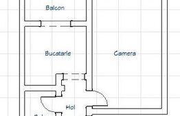 Apartament 1 camera, 31 mp, zona Baza 3