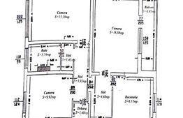 Apartament 4 camere, 68 mp, zona Pod Ros