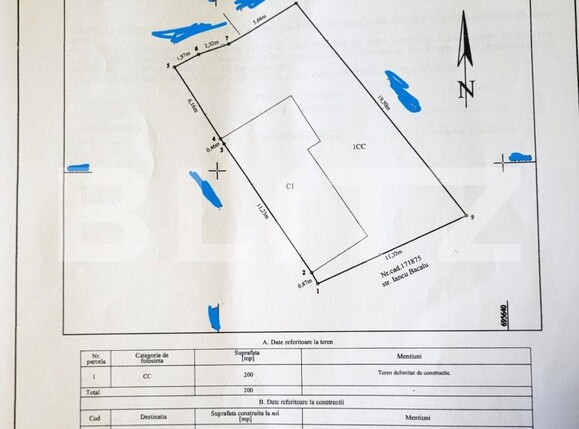 Teren de vânzare Central - 188550TV | BLITZ Iași | Poza6