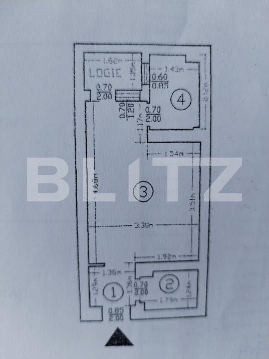 Garsonieră de vânzare Tudor Vladimirescu - 188796AV | BLITZ Iași | Poza7