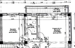 Apartament 2 Camere Hlincea cu Terasa