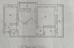 Apartament 2 camere, 53.52 mp, zona Tătărași