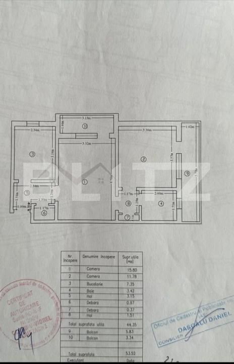 Apartament de vânzare 2 camere Tatarasi - 189543AV | BLITZ Iași | Poza9