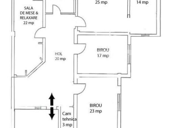 Spațiu birouri de închiriat Tudor Vladimirescu - 189670SIB | BLITZ Iași | Poza13