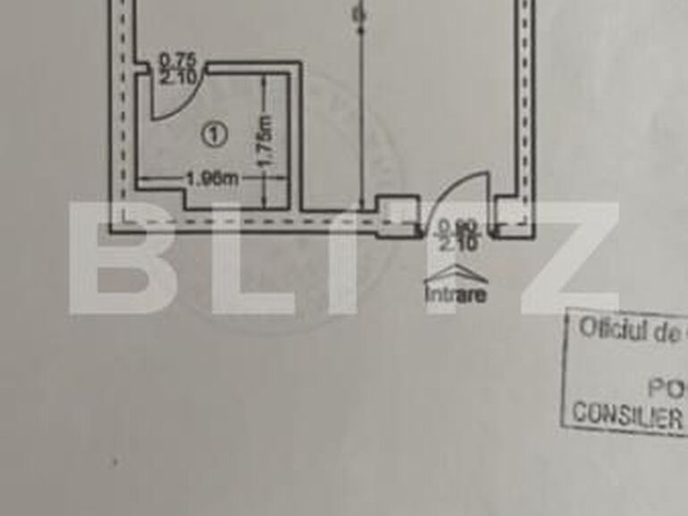 Garsonieră de vânzare Vest - 189805AV | BLITZ Iași | Poza1