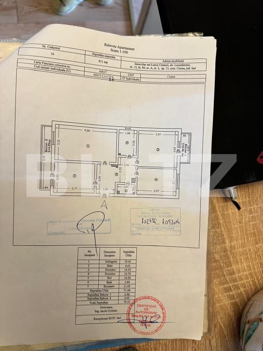 Apartament de vânzare 3 camere Lunca Cetatuii - 190387AV | BLITZ Iași | Poza15