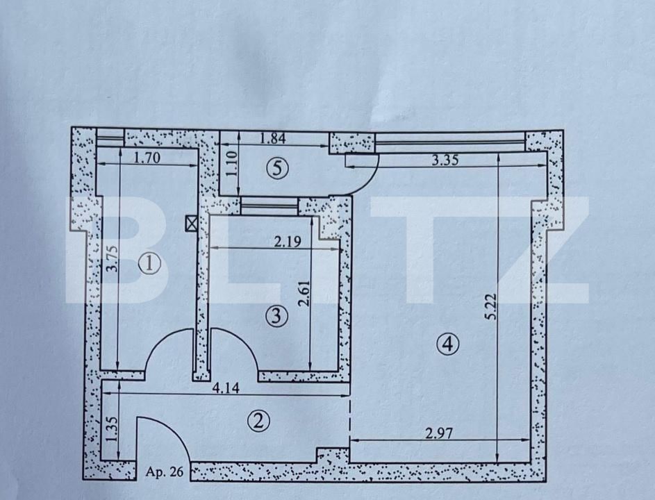 Garsonieră de închiriat Visani - 191230AI | BLITZ Iași | Poza8