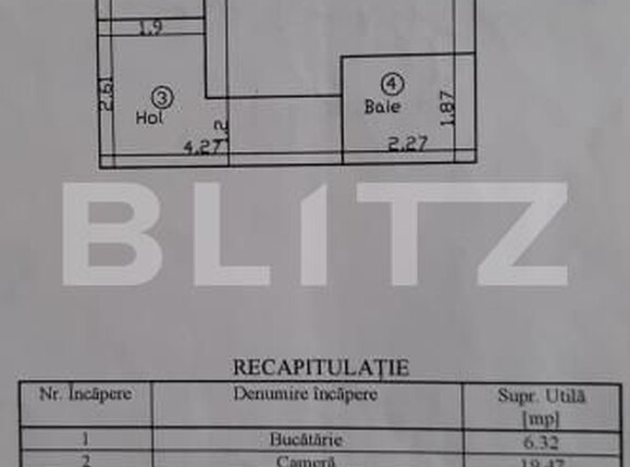 Garsonieră de vânzare Nicolina - 191240AV | BLITZ Iași | Poza9