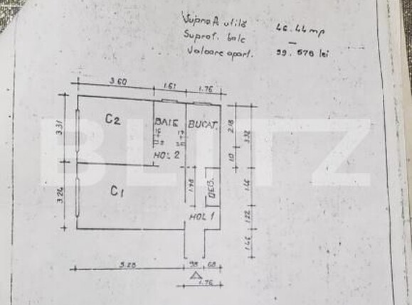 Apartament de vânzare 2 camere Ultracentral - 192288AV | BLITZ Iași | Poza15
