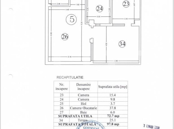 Apartament de vânzare 3 camere Cug - 192417AV | BLITZ Iași | Poza11