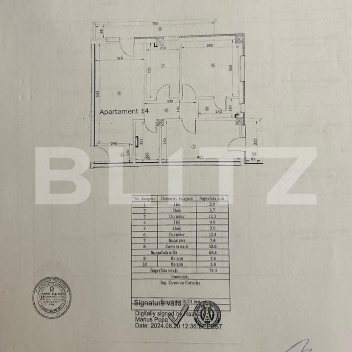 Apartament de vânzare 3 camere Valea Adanca - 193351AV | BLITZ Iași | Poza10