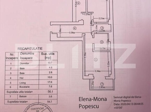 Apartament de vânzare 2 camere Tudor Vladimirescu - 193744AV | BLITZ Iași | Poza5