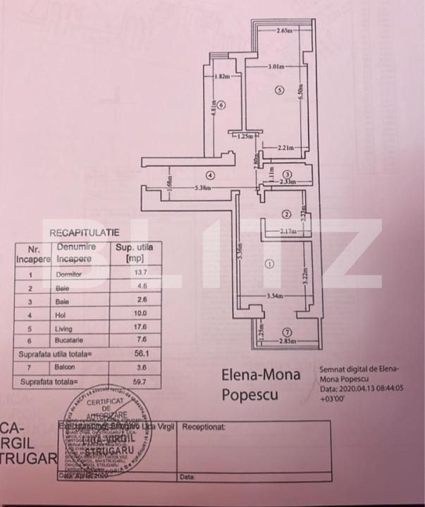 Apartament de vânzare 2 camere Tudor Vladimirescu - 193744AV | BLITZ Iași | Poza5
