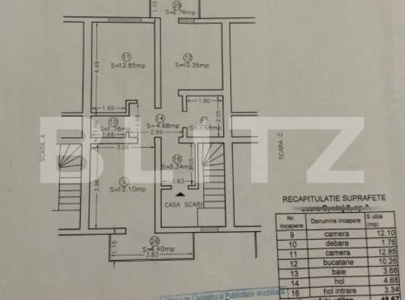 Apartament de vânzare 2 camere Visani - 193861AV | BLITZ Iași | Poza11