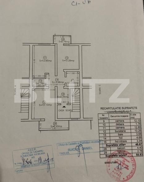Apartament de vânzare 2 camere Visani - 193861AV | BLITZ Iași | Poza11