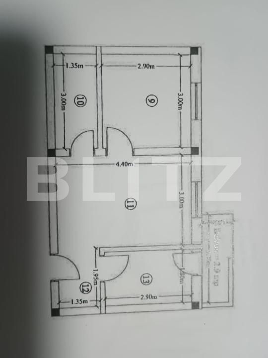 Apartament de vânzare 2 camere Lunca Cetatuii - 193993AV | BLITZ Iași | Poza11