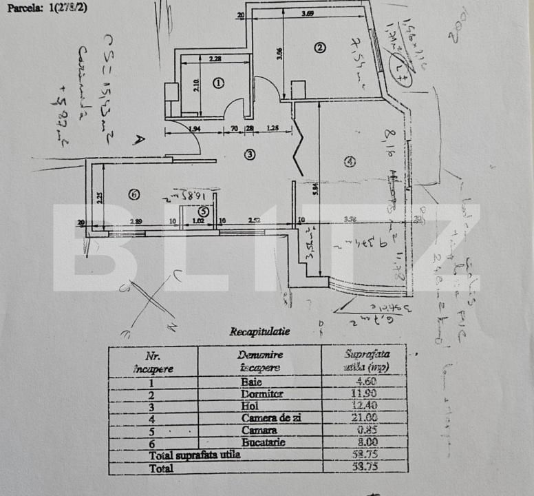 Apartament de vânzare 3 camere Bucium - 195534AV | BLITZ Iași | Poza8