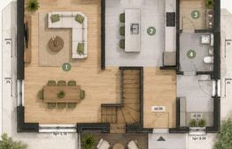 Vile Individuale 4 Camere – Rediu | Complex Privat | La 5 Minute de Copou