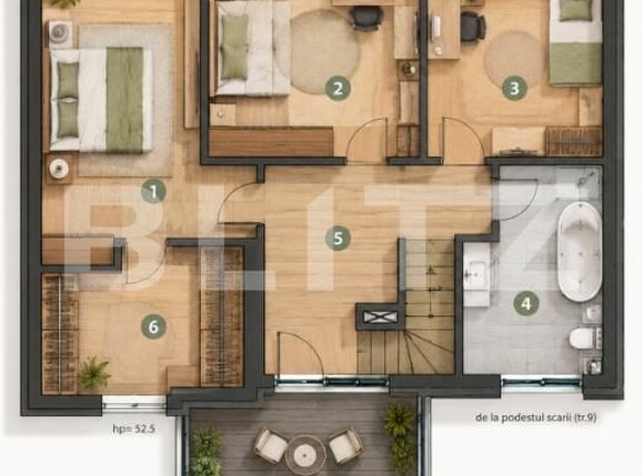 Casa de vânzare 4 camere Exterior Vest - 195681CV | BLITZ Iași | Poza10