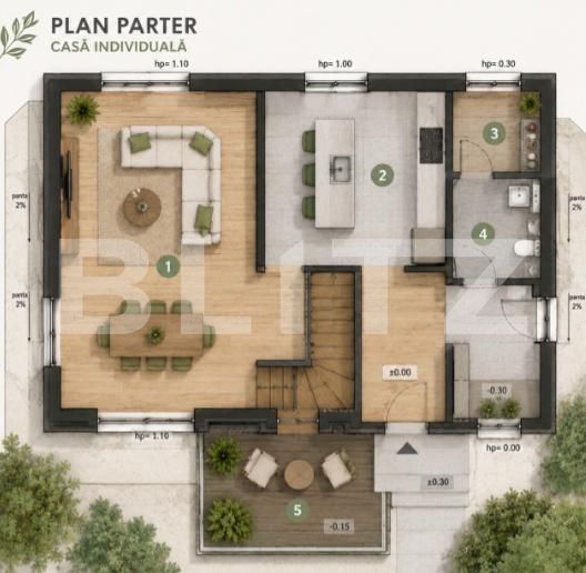 Casa de vânzare 4 camere Exterior Vest - 195681CV | BLITZ Iași | Poza9