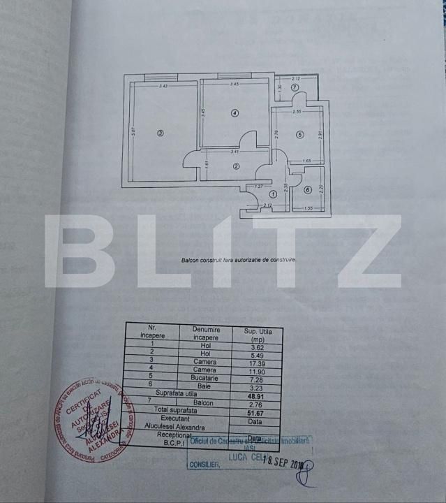 Apartament de vânzare 2 camere Nicolina - 195977AV | BLITZ Iași | Poza9