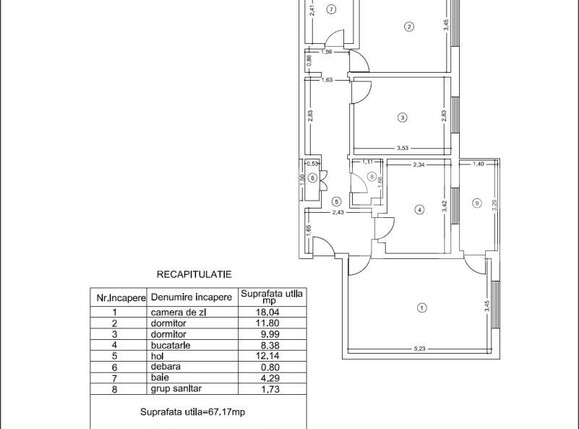 Apartament de vânzare 3 camere Frumoasa - 196965AV | BLITZ Iași | Poza7