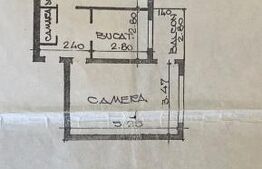 Apartament 2 camere decomandat, 43 mp, zona Alexandru cel Bun 