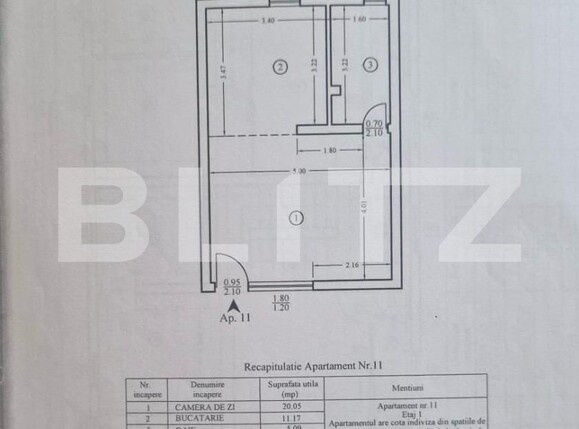 Garsonieră de vânzare Visani - 198028AV | BLITZ Iași | Poza8