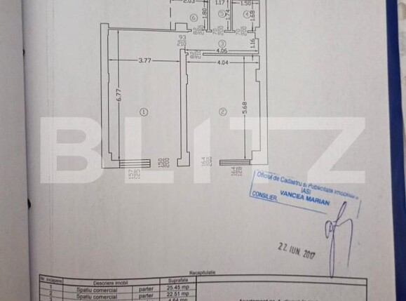 Spațiu comercial de vânzare Strugurilor - 198144SVC | BLITZ Iași | Poza2