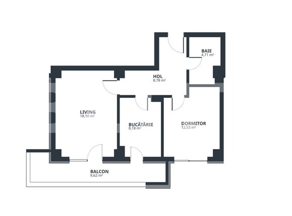 Apartament de vânzare 2 camere Exterior Est - 198193AV | BLITZ Iași | Poza2