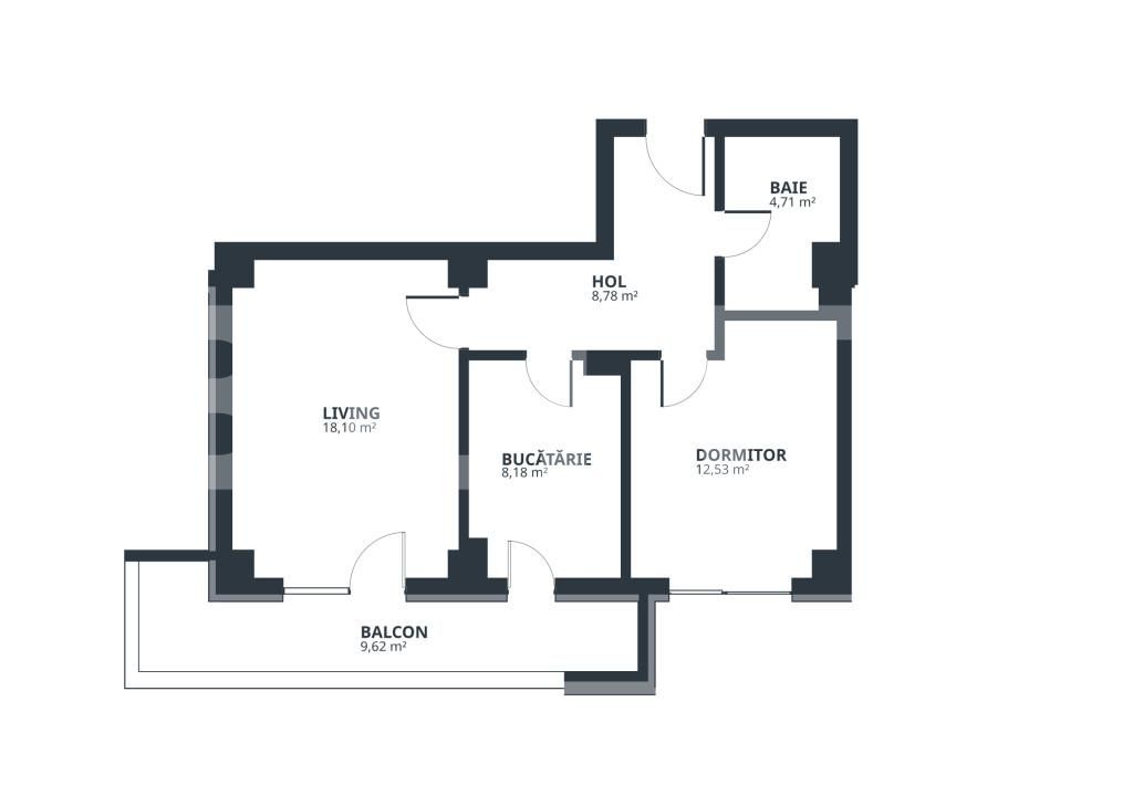 Apartament de vânzare 2 camere Exterior Est - 198193AV | BLITZ Iași | Poza2