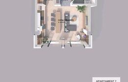 Apartament 1 camera, 38.70 mp, zona Pacurari - Rediu 