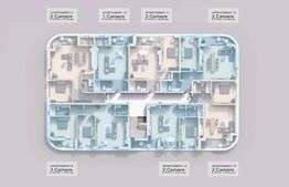 Apartament 2 camera, 67.29 mp, zona Pacurari - Rediu 