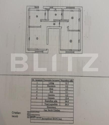 Apartament de vânzare 3 camere Lunca Cetatuii - 198899AV | BLITZ Iași | Poza9