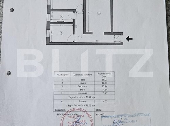 Apartament de vânzare 2 camere Valea Lupului - 199065AV | BLITZ Iași | Poza13