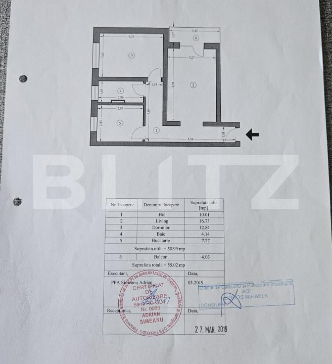 Apartament de vânzare 2 camere Valea Lupului - 199065AV | BLITZ Iași | Poza13