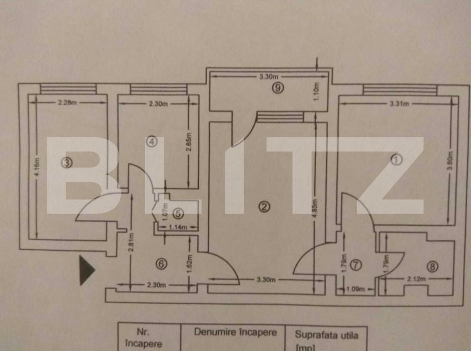 Apartament de vânzare 3 camere Tatarasi - 199242AV | BLITZ Iași | Poza7