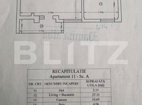 Apartament de vânzare 2 camere Bucium - 199992AV | BLITZ Iași | Poza9
