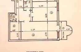 Apartament 3 camere, 64 mp, zona Targu Cucu