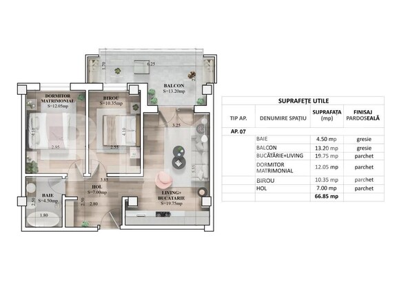 Apartament de vânzare 3 camere Galata - 200641AV | BLITZ Iași | Poza13